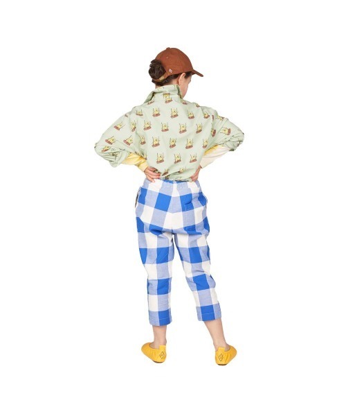 The animals observatory(ジ・アニマルズ・オブザーバトリー)の「The animals observatory / ロゴデザイン キャップ(キャップ・キッズ・ブラウン/ラベンダー・ONE)」の5枚目の写真