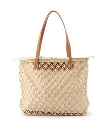 DRESKIP | すかし編みトート(トートバッグ)