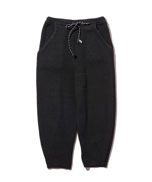 glamb(グラム)の「Relax knit pants / リラックスニットパンツ(その他パンツ・メンズ・グレー/ブラック・M/L/S)」の3枚目の写真