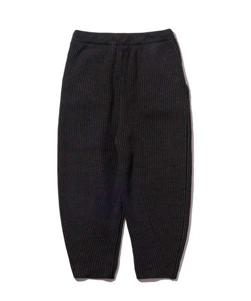 glamb(グラム)の「Relax knit pants / リラックスニットパンツ(その他パンツ・メンズ・グレー/ブラック・M/L/S)」の5枚目の写真