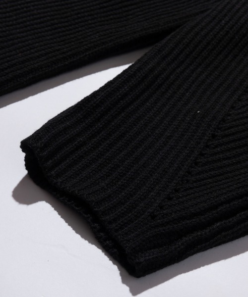 glamb(グラム)の「Relax knit pants / リラックスニットパンツ(その他パンツ・メンズ・グレー/ブラック・M/L/S)」の6枚目の写真