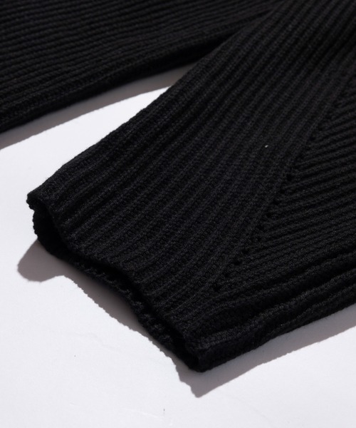 glamb(グラム)の「Relax knit pants / リラックスニットパンツ(その他パンツ・メンズ・グレー/ブラック・M/L/S)」の9枚目の写真
