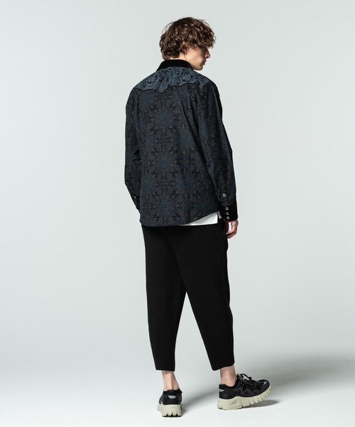 glamb(グラム)の「Relax knit pants / リラックスニットパンツ(その他パンツ・メンズ・グレー/ブラック・M/L/S)」の18枚目の写真