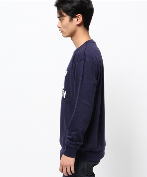 WEGO(ウィゴー)の「WEGO/スポーツロゴスウェット(スウェット・メンズ・ダークグリーン/ネイビー・LARGE/MEDIUM)」の12枚目の写真