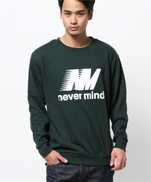 WEGO(ウィゴー)の「WEGO/スポーツロゴスウェット(スウェット・メンズ・ダークグリーン/ネイビー・LARGE/MEDIUM)」の8枚目の写真