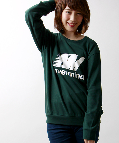 WEGO(ウィゴー)の「WEGO/スポーツロゴスウェット(スウェット・メンズ・ダークグリーン/ネイビー・LARGE/MEDIUM)」の10枚目の写真