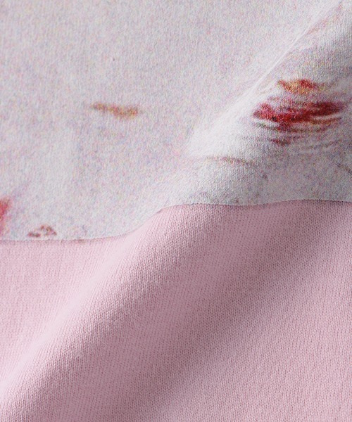 X-girl Stages（エックスガールステージス）の「クリームソーダモチーフ半袖ロゴプリントTシャツ（Tシャツ/カットソー・キッズ・ホワイト/ライトピンク・90cm/100cm/110cm/120cm/130cm/140cm）」の5枚目の写真