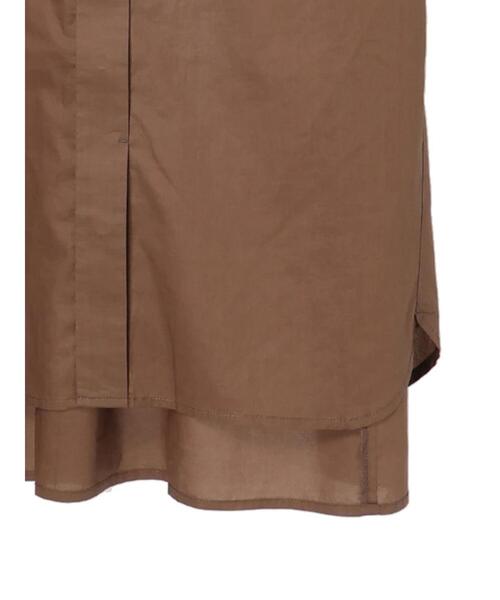 YECCA VECCA（イェッカヴェッカ）の「ペーパータッチボリューム袖ロングシャツ（シャツ/ブラウス・レディース・ブラウン/イエロー/チャコールグレー/オフホワイト・FREE）」の22枚目の写真