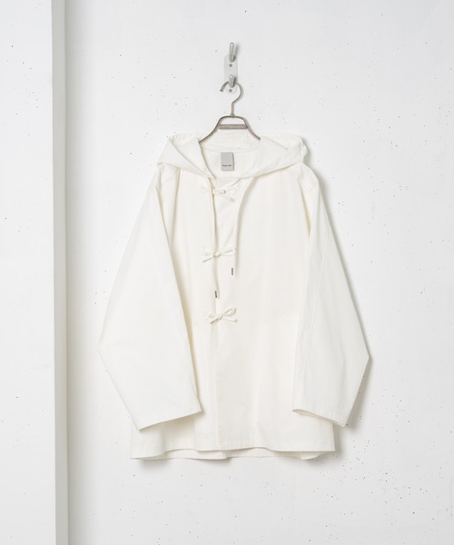 CASPER JOHN（キャスパージョン）の「Snow Hoodie/スノーパーカー（パーカー・メンズ・ホワイト/ブラック・SMALL/MEDIUM/LARGE）」の21枚目の写真