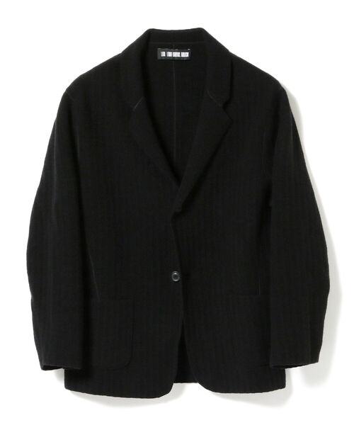 International Gallery BEAMS（インターナショナルギャラリービームス）の「LOUIS GABRIEL NOUCHI × International Gallery BEAMS / 別注 ニットジャケット（テーラードジャケット・メンズ・ブラック・SMALL/MEDIUM/X-SMALL）」の3枚目の写真