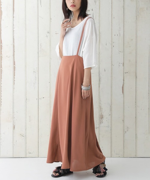 n'OrLABEL（ノアールレーベル）の「【廃盤】『シーム切替ジャンパースカート』（ジャンパースカート・レディース・ブラック/ピンク/ブラック系その他・1/2）」の5枚目の写真