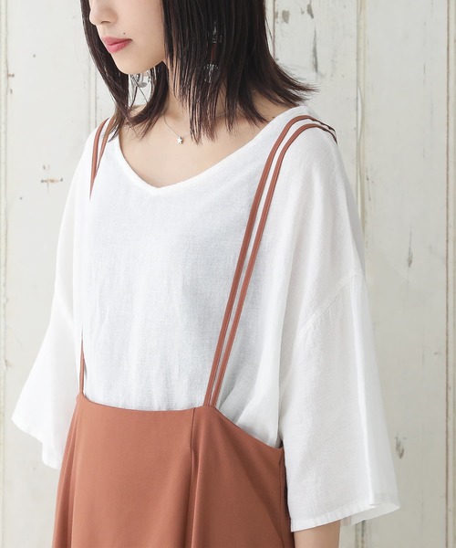 n'OrLABEL（ノアールレーベル）の「【廃盤】『シーム切替ジャンパースカート』（ジャンパースカート・レディース・ブラック/ピンク/ブラック系その他・1/2）」の10枚目の写真