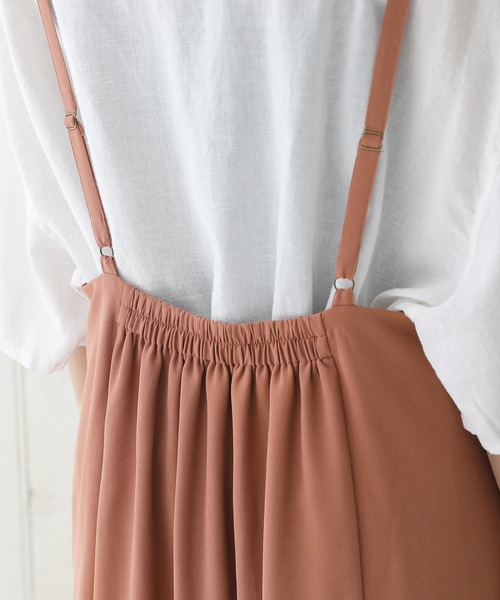 n'OrLABEL（ノアールレーベル）の「【廃盤】『シーム切替ジャンパースカート』（ジャンパースカート・レディース・ブラック/ピンク/ブラック系その他・1/2）」の12枚目の写真