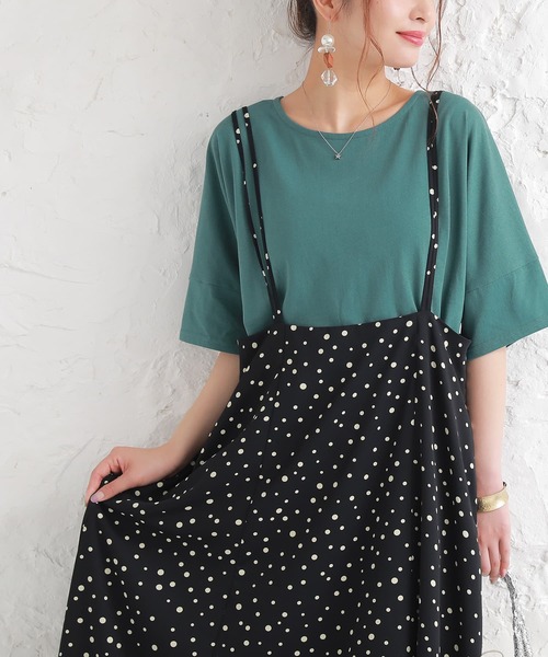 n'OrLABEL（ノアールレーベル）の「【廃盤】『シーム切替ジャンパースカート』（ジャンパースカート・レディース・ブラック/ピンク/ブラック系その他・1/2）」の18枚目の写真