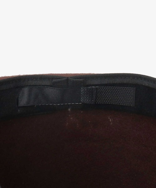 OVERRIDE（オーバーライド）の「OVERRIDE FELT FEDORA L.BRIM（ハット・メンズ・ブラウン/ブラック/ベージュ・58cm）」の17枚目の写真