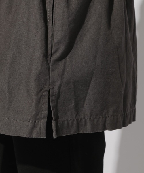 BAYFLOW（ベイフロー）の「ミリタリーバンドカラージャケット（ミリタリージャケット・レディース・ベージュ/カーキ/チャコール・SMALL/MEDIUM）」の12枚目の写真