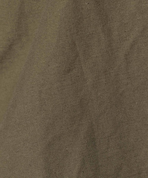 BAYFLOW（ベイフロー）の「ミリタリーバンドカラージャケット（ミリタリージャケット・レディース・ベージュ/カーキ/チャコール・SMALL/MEDIUM）」の22枚目の写真