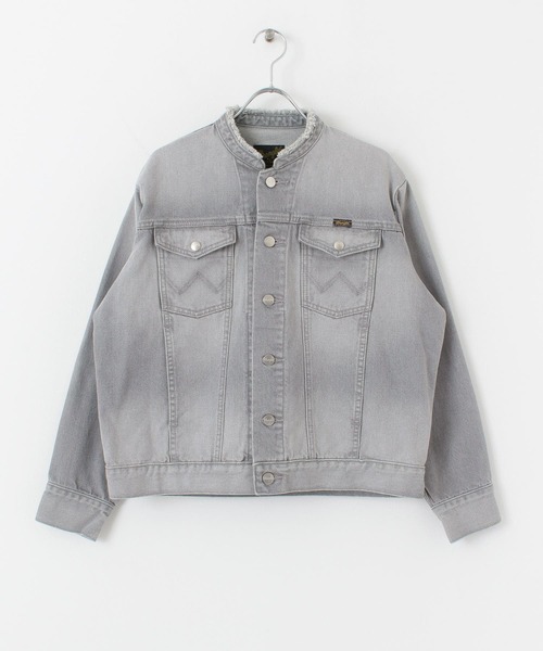 Wrangler（ラングラー）の「『別注』Wrangler×Sonny Label　カットオフデニムジャケット（デニムジャケット・レディース・インディゴブルー/ブラック・ONE）」の18枚目の写真