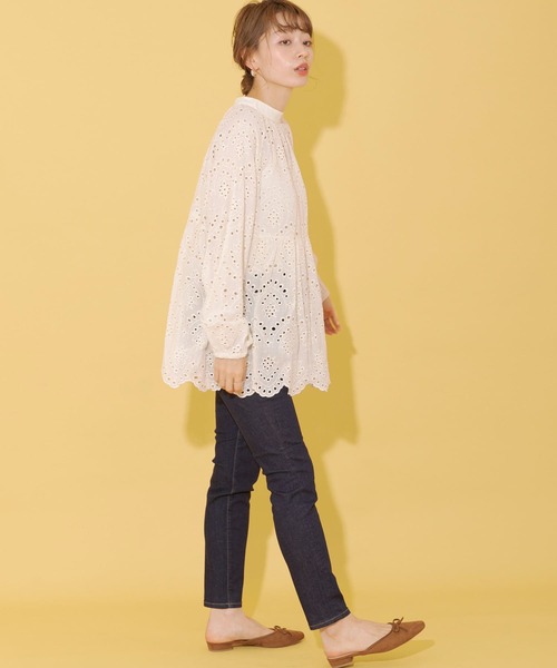 URBAN RESEARCH Sonny Label（アーバンリサーチサニーレーベル）の「スキニーデニム（デニムパンツ・レディース・ブラック/ワンウォッシュ・24/25/26）」の17枚目の写真