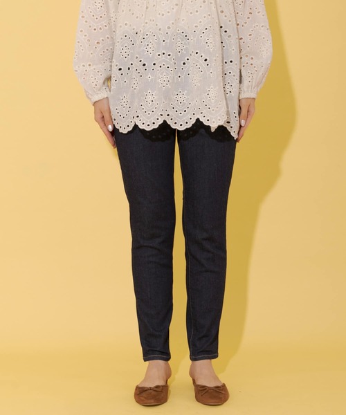 URBAN RESEARCH Sonny Label（アーバンリサーチサニーレーベル）の「スキニーデニム（デニムパンツ・レディース・ブラック/ワンウォッシュ・24/25/26）」の7枚目の写真