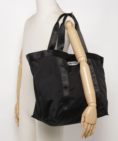 N.HOOLYWOOD(N.ハリウッド)の「TOTE BAG MEDIUM(トートバッグ・メンズ・ブラック/ベージュ・ONE)」の15枚目の写真