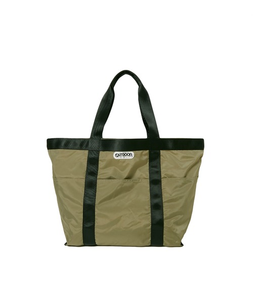 N.HOOLYWOOD(N.ハリウッド)の「TOTE BAG MEDIUM(トートバッグ・メンズ・ブラック/ベージュ・ONE)」の2枚目の写真