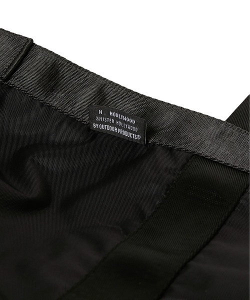 N.HOOLYWOOD(N.ハリウッド)の「TOTE BAG MEDIUM(トートバッグ・メンズ・ブラック/ベージュ・ONE)」の8枚目の写真