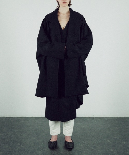 Juha（ユハ）の「JUHA OVERSIZED PONCHO COAT (10140104)（ポンチョ