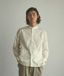 CLANE | 【CLANE HOMME Exclusive/クラネ オム エクスクルーシブ】 Stand Collar Shirt(スタンドカラーシャツ)(シャツ/ブラウス)