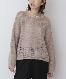 FREE'S MART | ◆前後2Wayモヘヤライクルーズニット(ニット/セーター)