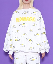 PUNYUS | 目玉焼き総柄スウェット(スウェット)