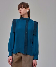 UNITED TOKYO | ハイネックプリーツブラウス(シャツ/ブラウス)