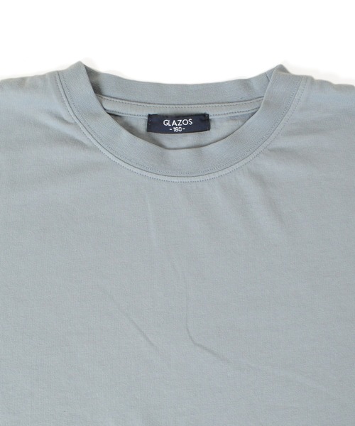 GLAZOS(グラソス)の「天竺・ピグメントフェイクレイヤード 長袖Tシャツ(Tシャツ/カットソー・キッズ・ライトブルー/ベージュ/ライトグリーン・130cm/140cm/150cm/170cm/160cm)」の12枚目の写真