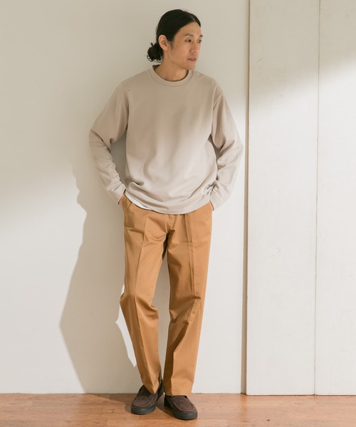 URBAN RESEARCH DOORS（アーバンリサーチドアーズ）の「クリアダンボールプルオーバー（Tシャツ/カットソー・メンズ・チャコールグレー/カーキ/グレー系その他/オフホワイト・40/38）」の20枚目の写真