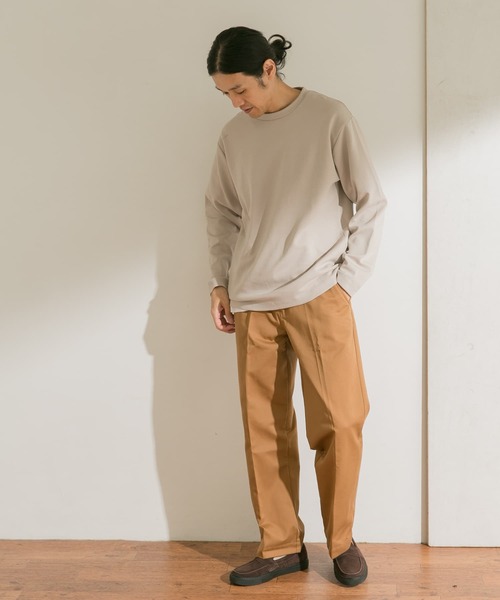 URBAN RESEARCH DOORS（アーバンリサーチドアーズ）の「クリアダンボールプルオーバー（Tシャツ/カットソー・メンズ・チャコールグレー/カーキ/グレー系その他/オフホワイト・40/38）」の21枚目の写真