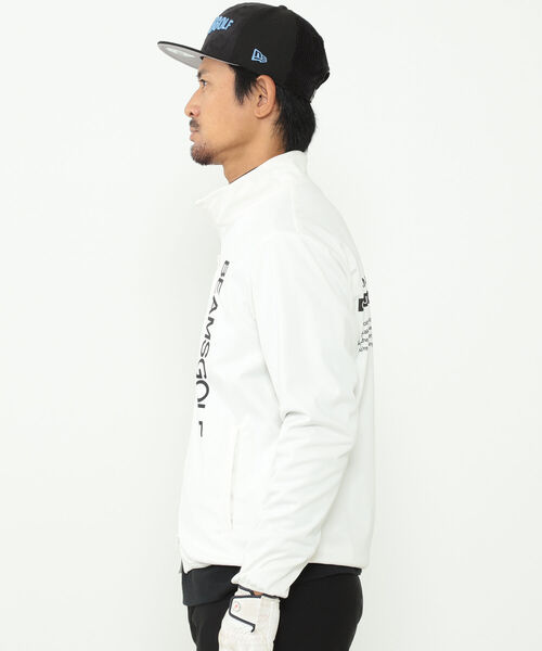 BEAMS GOLF エアシャット ボンディング ブルゾン 防風/撥水/伸縮性】ORANGE LABEL / USシリーズ エアシャット