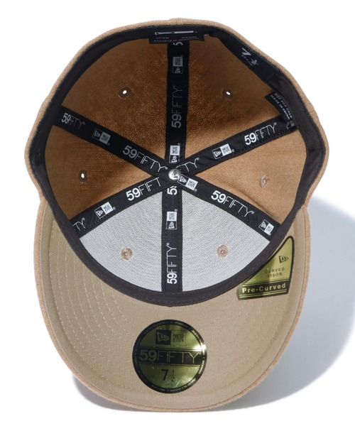 XLARGE（エクストララージ）の「XLARGE×NEWERA SLANTED OG WOOL CAP（キャップ・メンズ・ブラック/ベージュ/ネイビー/グリーン・M/L）」の9枚目の写真