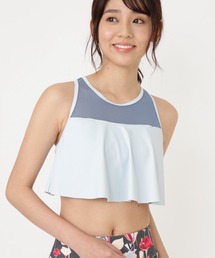 《JILLSTUART Yoga》フレアトップメッシュ切替ブラトップ