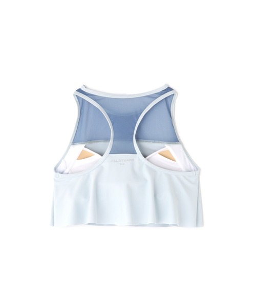 JILL STUART（ジルスチュアート）の「《JILLSTUART Yoga》フレアトップメッシュ切替ブラトップ（キャミソール・レディース・ブルー系その他・LARGE）」の10枚目の写真