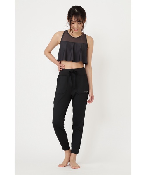 JILL STUART（ジルスチュアート）の「《JILLSTUART Yoga》フレアトップメッシュ切替ブラトップ（キャミソール・レディース・ブルー系その他・LARGE）」の16枚目の写真