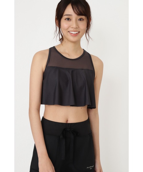 JILL STUART（ジルスチュアート）の「《JILLSTUART Yoga》フレアトップメッシュ切替ブラトップ（キャミソール・レディース・ブルー系その他・LARGE）」の18枚目の写真