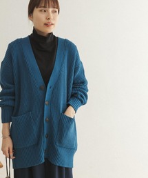 FORK&SPOON | FORK&SPOON　両畦Vネックカーディガン(カーディガン/ボレロ)