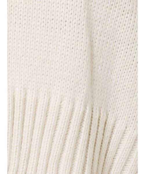 EMODA(エモダ)の「スリットステップニット(ニット/セーター・レディース・ブラック/カーキ/アイボリー/キャメル・FREE)」の20枚目の写真