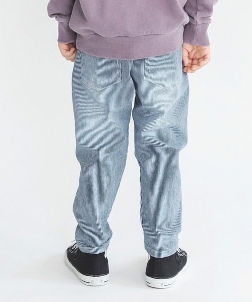 BRANSHES（ブランシェス）の「【らくらくウエスト】デニムロングパンツ（デニムパンツ・キッズ・アイボリー/ブルー・90/110/120/130/100）」の16枚目の写真