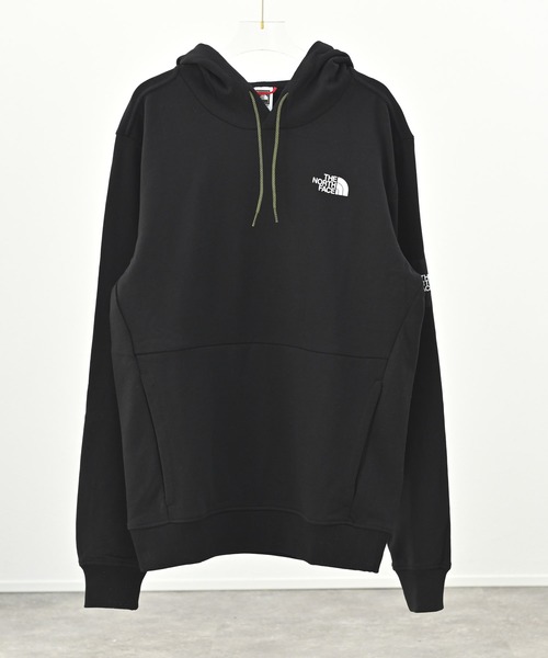 THE NORTH FACE（ザノースフェイス）の「THE NORTH FACE(ザ・ノース・フェイス) バックプリント スウェットパーカー（パーカー・レディース・ブラック/グレー・S/M/L）」の11枚目の写真