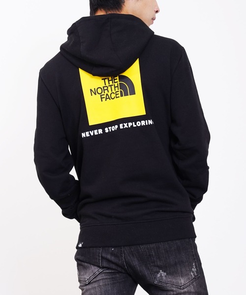 THE NORTH FACE（ザノースフェイス）の「THE NORTH FACE(ザ・ノース・フェイス) バックプリント スウェットパーカー（パーカー・レディース・ブラック/グレー・S/M/L）」の9枚目の写真