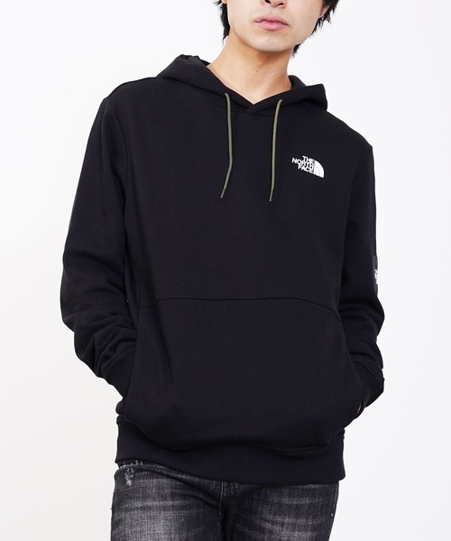 THE NORTH FACE（ザノースフェイス）の「THE NORTH FACE(ザ・ノース・フェイス) バックプリント スウェットパーカー（パーカー・レディース・ブラック/グレー・S/M/L）」の7枚目の写真