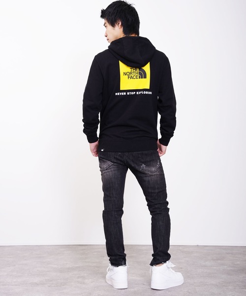 THE NORTH FACE（ザノースフェイス）の「THE NORTH FACE(ザ・ノース・フェイス) バックプリント スウェットパーカー（パーカー・レディース・ブラック/グレー・S/M/L）」の10枚目の写真