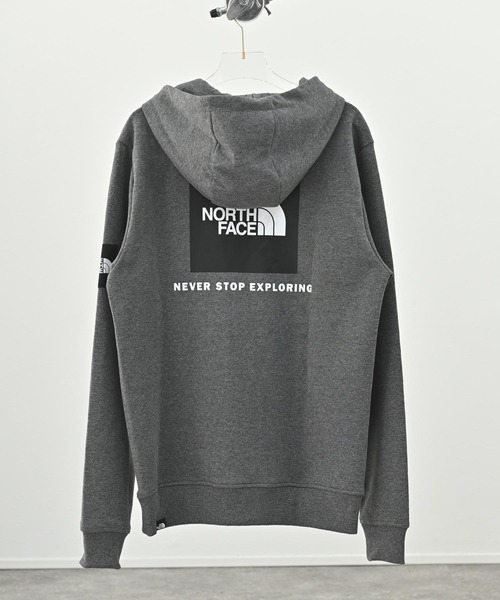 THE NORTH FACE（ザノースフェイス）の「THE NORTH FACE(ザ・ノース・フェイス) バックプリント スウェットパーカー（パーカー・レディース・ブラック/グレー・S/M/L）」の12枚目の写真