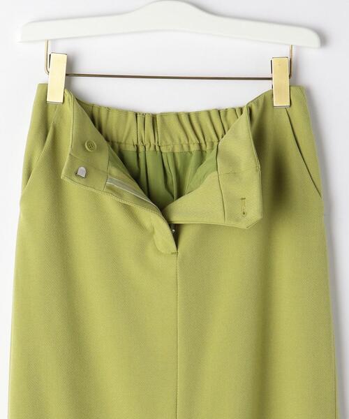 green label relaxing（グリーンレーベルリラクシング）の「カルゼ タイト スカート（スカート・レディース・パープル/ライム・FREE）」の9枚目の写真